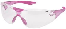 Elvex Avion Slimfit Safety Glasses Pink Temples Clear Lens Ansi Z87