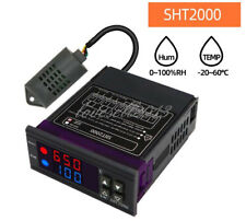 New Sht2000 Temperature Amp Humidity Controller Hygrometer Thermostat Sensor