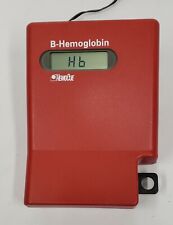 Hemocue B Hemoglobin Photometer System Blood Glucose Analyzer W Power Supply