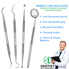 New Listingnew Dental Tooth Cleaning Kit Dentist Scraper Pick Tool Calculus Plaque Remover