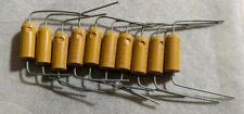 Lot Of 10 Nos Western Electric 603m 30ufd 8v Tantalum Capacitors Polarized