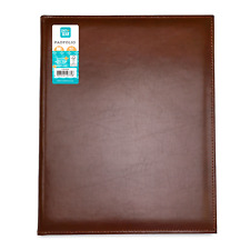 Pengear Bonded Leather Padfolio Dark Brown Color 95 X 1225 Writing Pad I