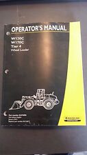 New Holland W130c W170c Wheel Loader Operators Manual