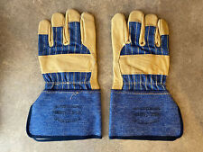 Tan Wells Lamont Gauntlet Cuff Leather Work Gloves Fast Ship Xl Gloves Ur
