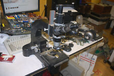 Vintage Leitz Ortholux Trinocular Polarizing Microscope Withmany Arcane Functions