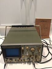 Vintage Hitachi V550b Oscilloscope 50mhz With Instruction Manuel Included