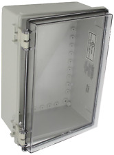 Bud Industries Nbf 32422 Plastic Outdoor Nema Economy Box With Clear Door X X