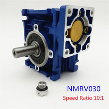 Ratio 101 Worm Gear Reducer Speed Gearbox Nmrv030 Nema23 57 Stepper Motor