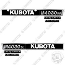 Kubota M4030su Decal Kit Tractor Decals 3m Vinyl Aftermarket Sticker Set