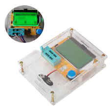 Lcr T4 Component Tester Backlit Esr Meter Kit Lcd Transistor Tester With Case