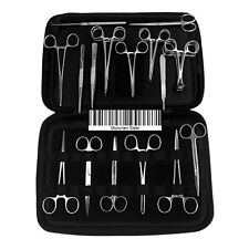 Veterinary Instrument Kit For General Surgery For Pets 25units Free Case