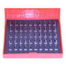 New 50 Pc M0 011 060 Plug Pin Gage Set Minus Steel 0002 Tolerance