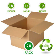 Medium Moving Boxes 18x14x12 Pack Of 20 Boxes