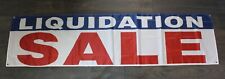 New Listingliquidation Sale Banner Outdoor Sign Giant Store Closing Going Out Of Business