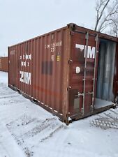 Used 20 Dry Van Steel Storage Container Shipping Cargo Conex Seabox Wichita Ks
