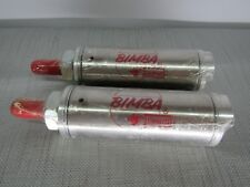 Bimba Sr 1715 Pj Pneumatic Cylinder Lot Of 2