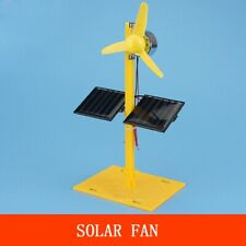 Solar Power Generator Dc Motor Mini Fan Panel Diy Science Education Model Kit