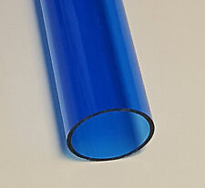1 14 Od X 1 18 Id Clear Blue Acrylic Plexiglass Tube Diameter 12 Inch Long