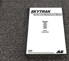 Jlg Skytrak 4270h Telehandler Telescopic Forklift Service Amp Maintenance Manual