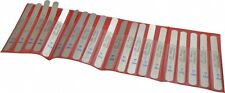 Precision Brand 20 Piece 0001 To 0031 Thick Parallel Feeler Gage Set