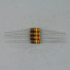 New Listinglot Of 4 Vintage Allen Bradley Resistor 330k Ohm 1w Watt 5 Nos Carbon Comp Usa