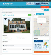 Classified Ads Website Mobile Friendly