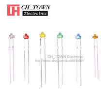 6lights 120pcs 18mm Diffused Led Diodes White Red Green Blue Yellow Mix Kits