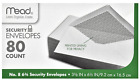 160 Security Mailing Envelopes 8 White 3-58x6.5 Printed Office Supplies