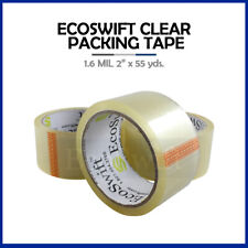1 Roll Ecoswift Carton Sealing Packaging Packing Tape 16mil 2 X 55 Yard 165 Ft