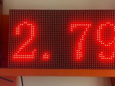 Double Sided Outdoor Programmable Led Sign 3 Color Rgy P10mm 125 X 2525 Usb