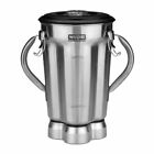 Waring Cac72 1 Gal Stainless Blender Container For Cb10b W 2 Handles Clear Lid