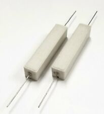 Lot Of 2 820 Ohm 25 Watt Wirewound Ceramic Power Resistors 25w