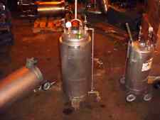 15 Gallon Stainless Steel Pressure Tank With Outlet 130 Psi