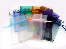 12 Pcs 3 X 5 12 Organza Pouch Bags Mixed Colors Pre Packaged