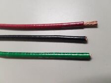 3 X 50 Thhn 10 Awg Gauge Black Red Green Nylon Stranded Copper Building Wire