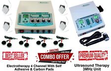 New Combo Ultrasound Therapy 3mhz Unit With Pro 4 Channel Electrotherapy Machine