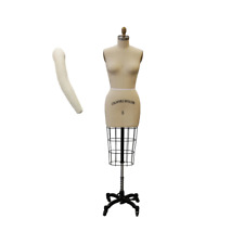 Adult Female Half Body Size 8 Pro Dress Form With Collapsible Shoulders Amp Arm