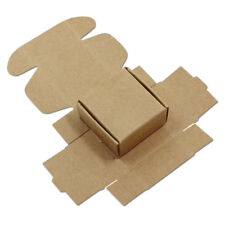 Kraft Paper Packing Box Brown Small Gift Craft Wrapping Box Wedding Party Favor