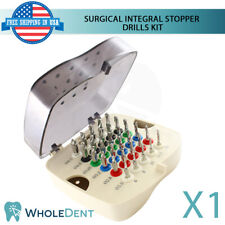 Surgical Integral Stopper Drills Kit External Irrigation Dental Implant Drill