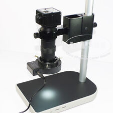 5mp Hd Industrial Usb Digital Microscope Camera C Mount Lens Stand Light
