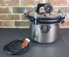 Portable Pressure Steam Sterilizer Stainless Steel Pre Owned Read
