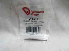 Vermont Gage 162 Class Zz Pin Gage