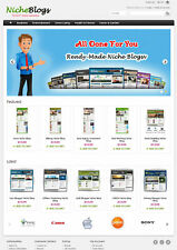 Niche Blogs Store Website For Sale 40 Blogs Preloaded Free Hosting