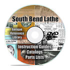 South Bend Lathe Reference Library Parts List Automechanic Shop Manuals Cd V26