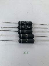 Tepro Resistor 73 Ohm 1 Non Inductive 5 Watt New Pack Of 5