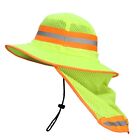 Rk Sun Shade Reflective Stripe Hard Hat Accessory Neck Shield Rk-hns-orlm-1