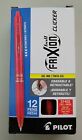 Pilot Frixion Clicker Erasable Gel Pens 0.7 Mm Red Pack Of 12 Free Shipping