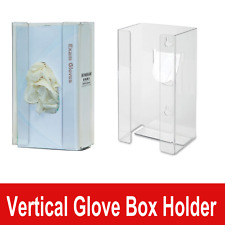 Dental Medical Office Glove Box Acrylic Single Vertical Glove Box Holder Clear