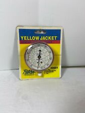 Yellow Jacket Refrigeration Gauge 2 12 Red Pressure Gauge 49001 Flutterless