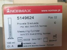 Normax 5149624 Measuring Cylinder 100ml 2pk Uptable2
